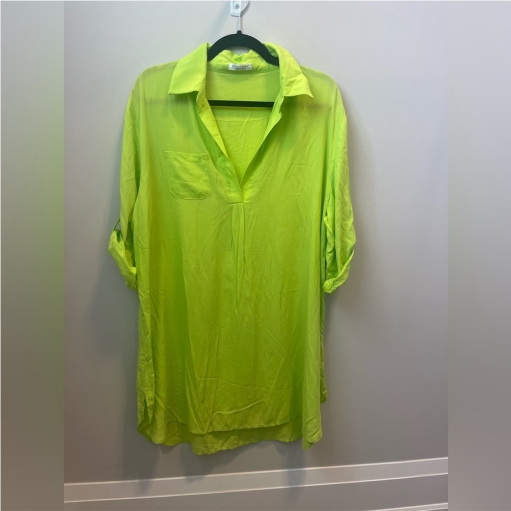 NOWT Lime Green Women's Cover Up